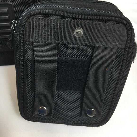 KODAK Nylon Camera Padded Gadget Bag Carrying Case w Detachable side Cases EUC - Picture 9 of 10